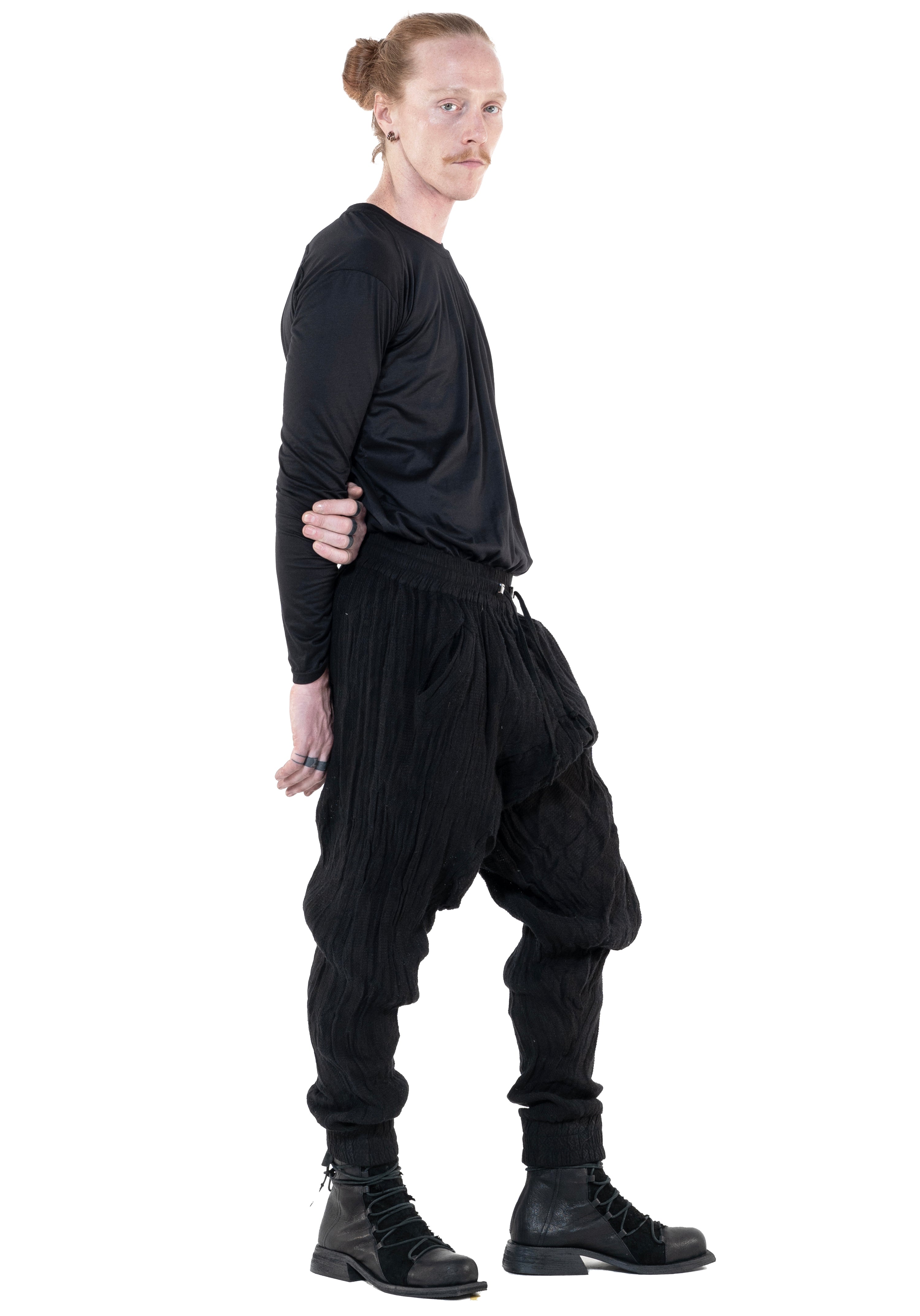Aal Pants Black Kaku