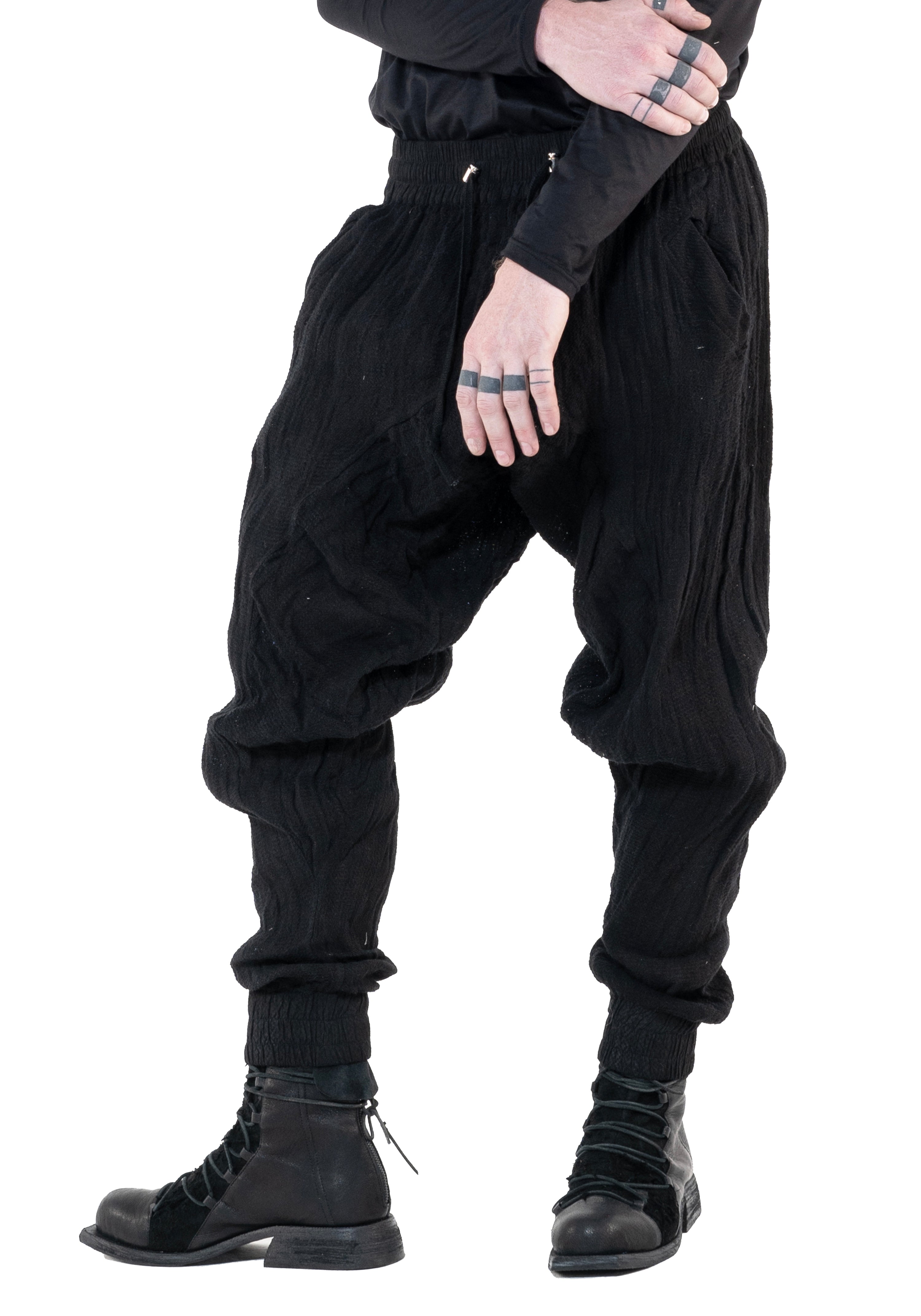 Aal Pants Black Kaku
