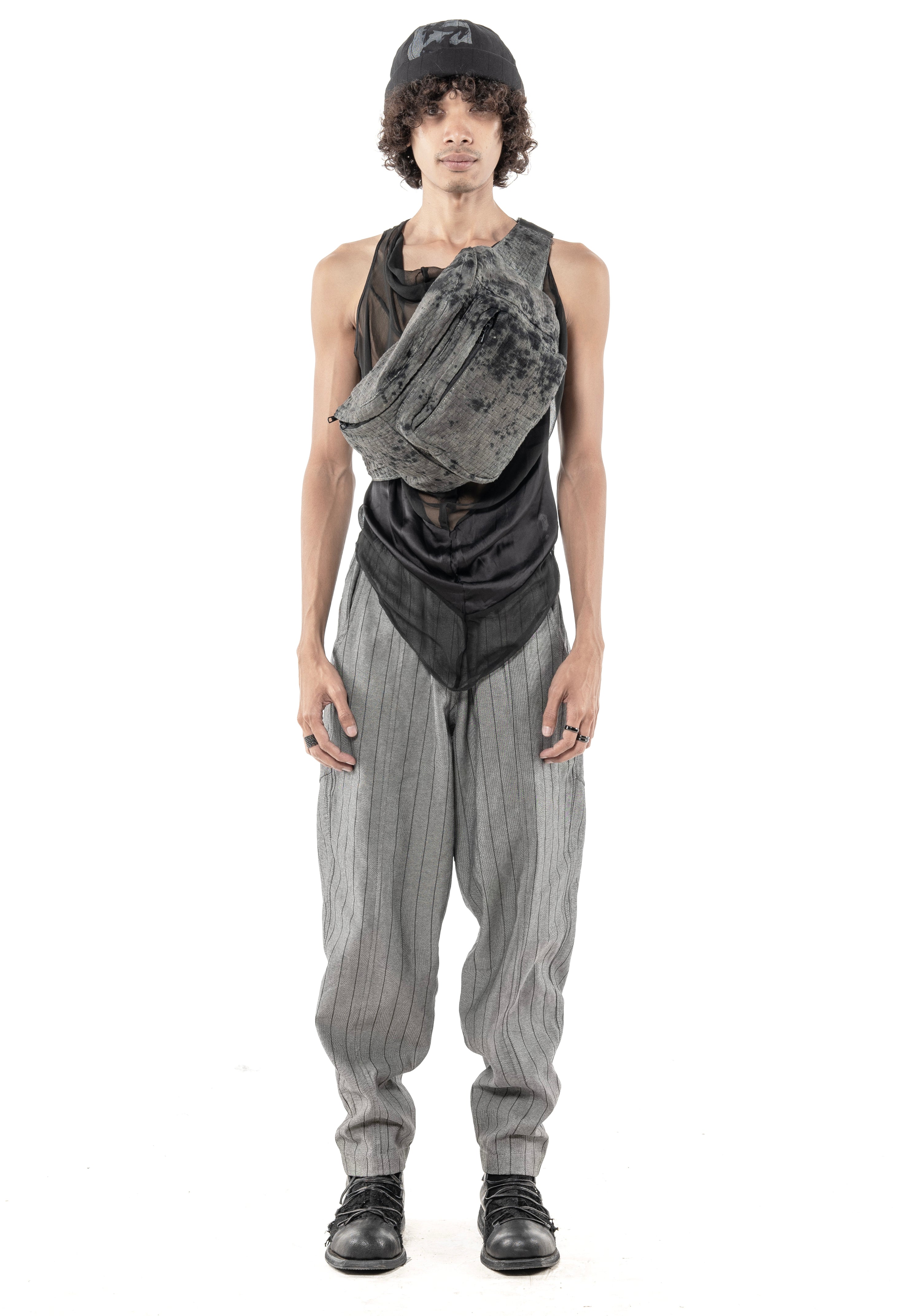 Big Bum Bag Noda Hitam