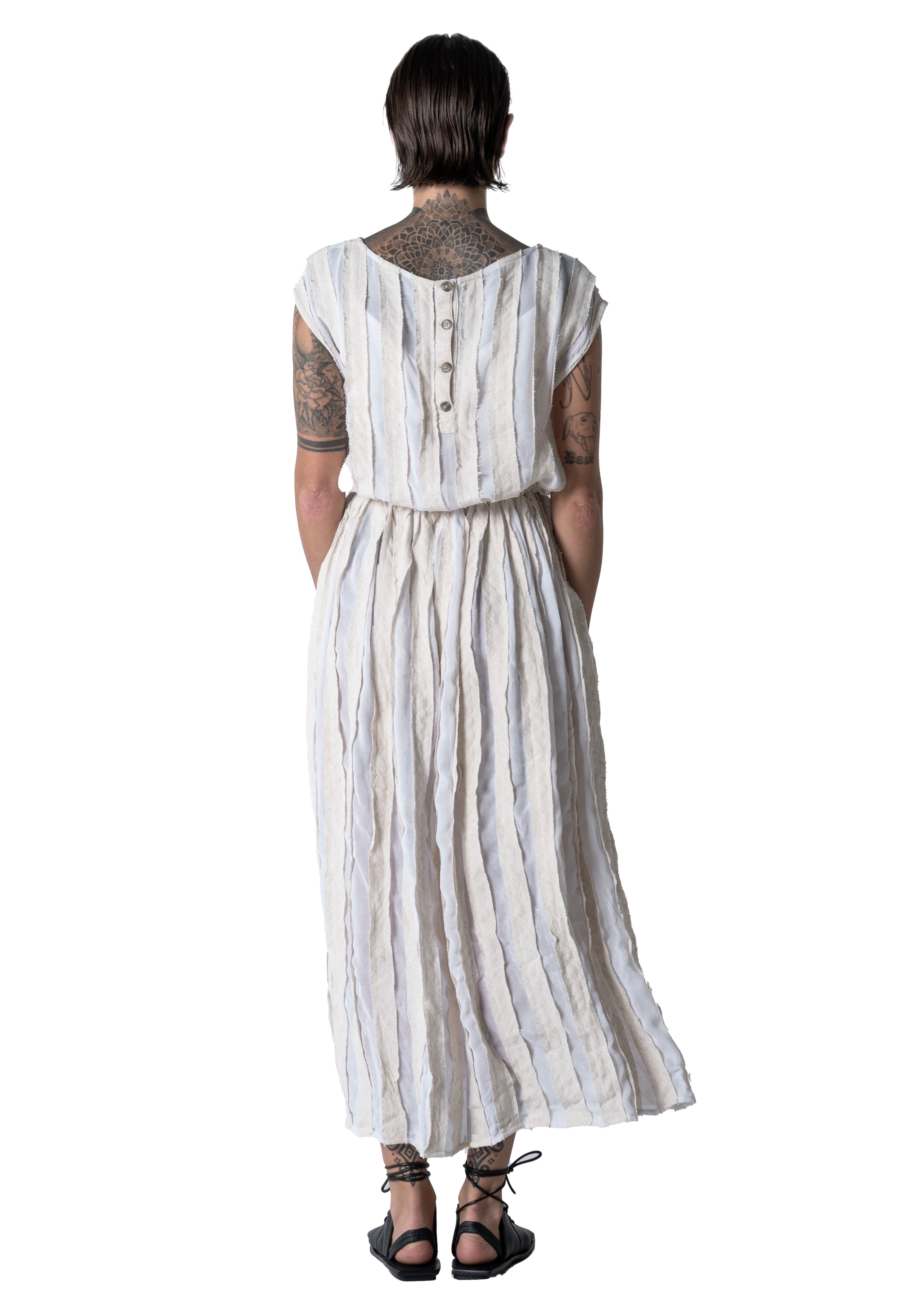 Atthis Dress Striped