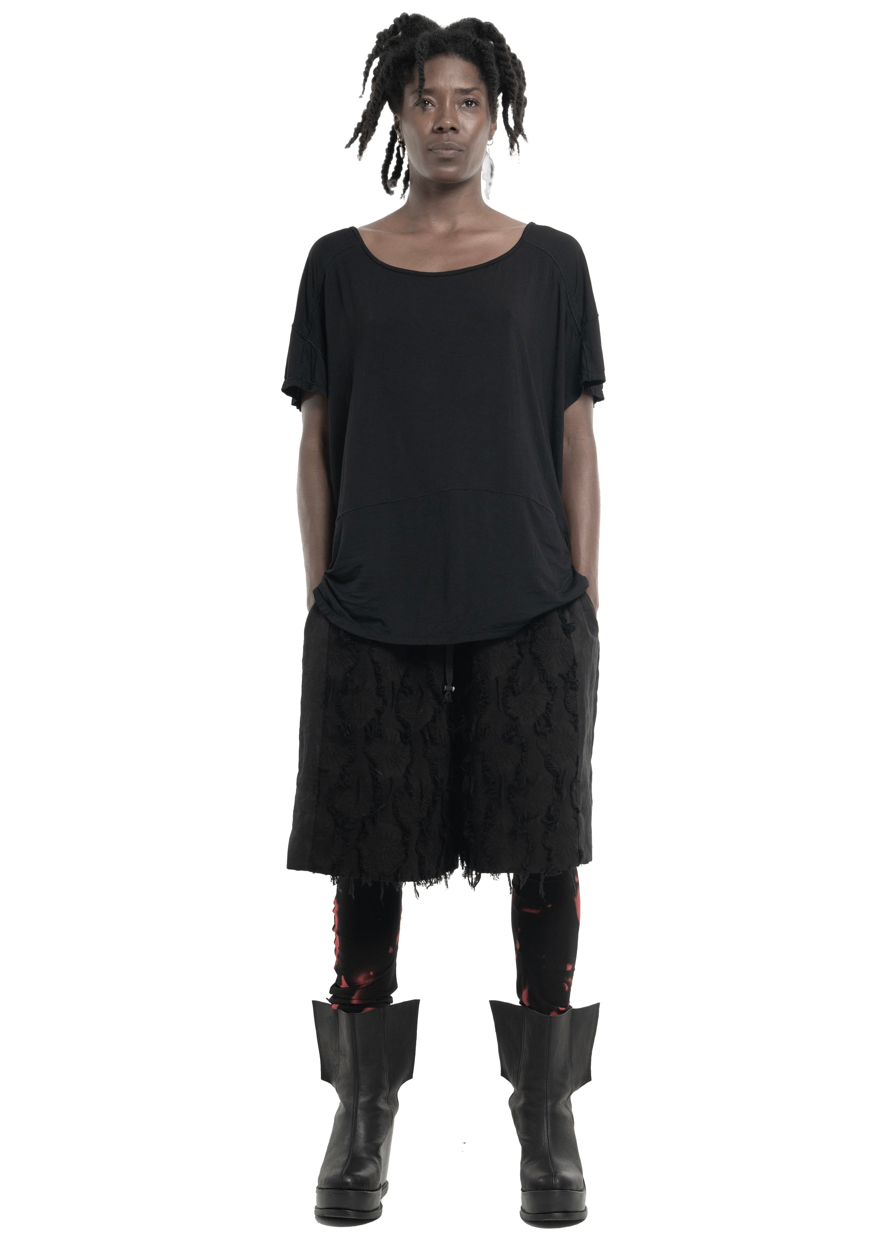 Erah Unisex Top Black