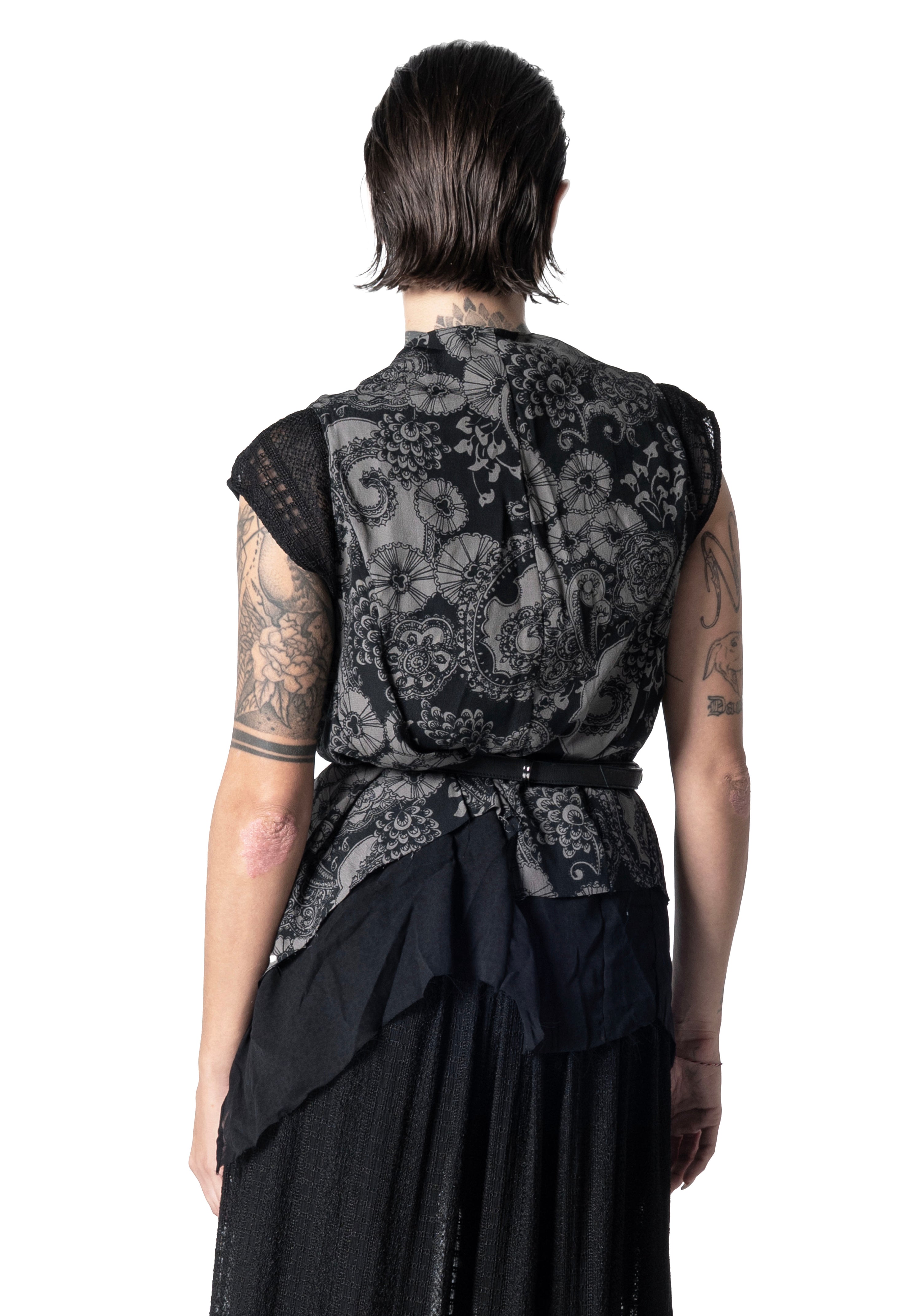 Hold Me Vest Batik Print