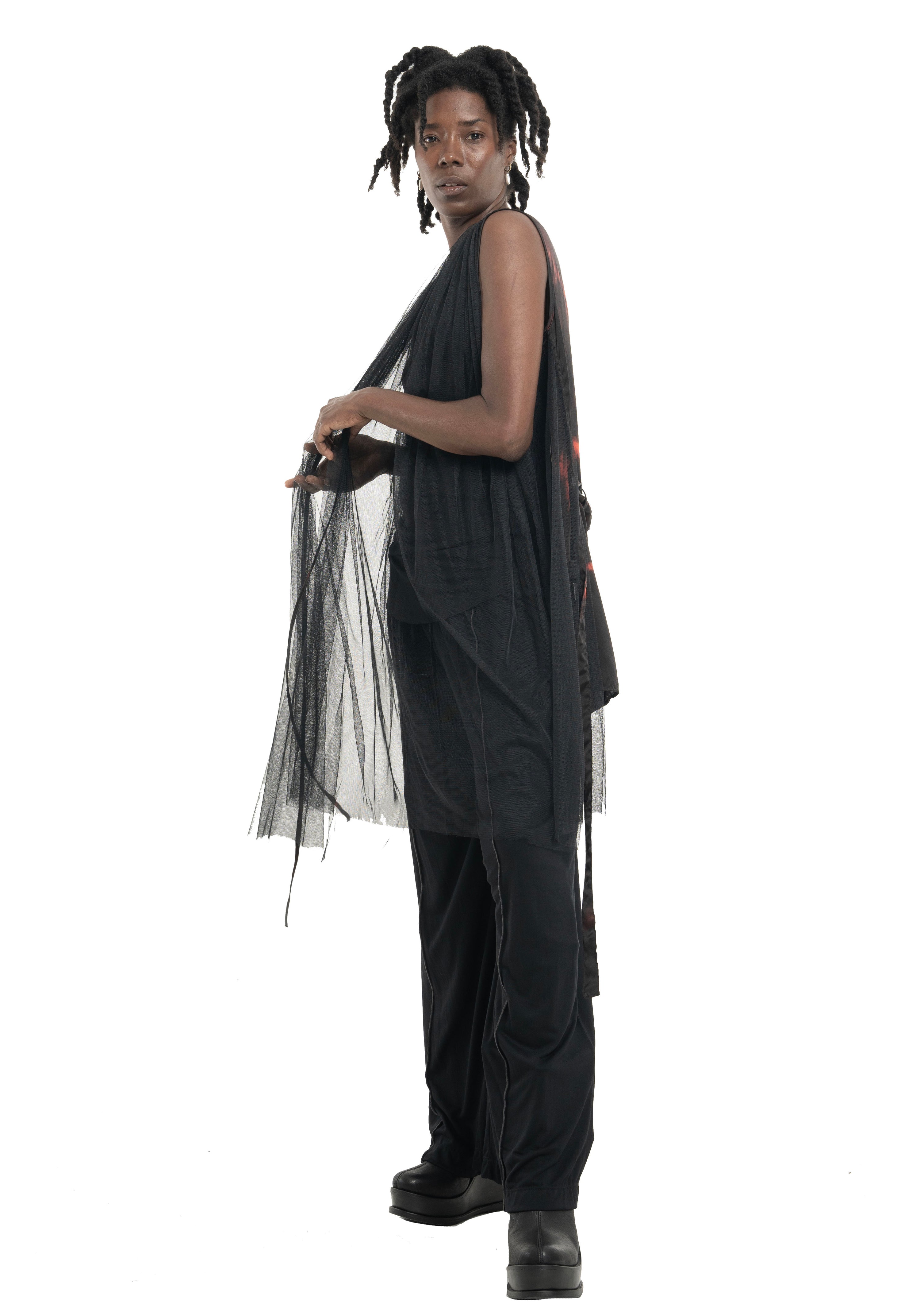 Ibuki Tulle Vest Vulcan