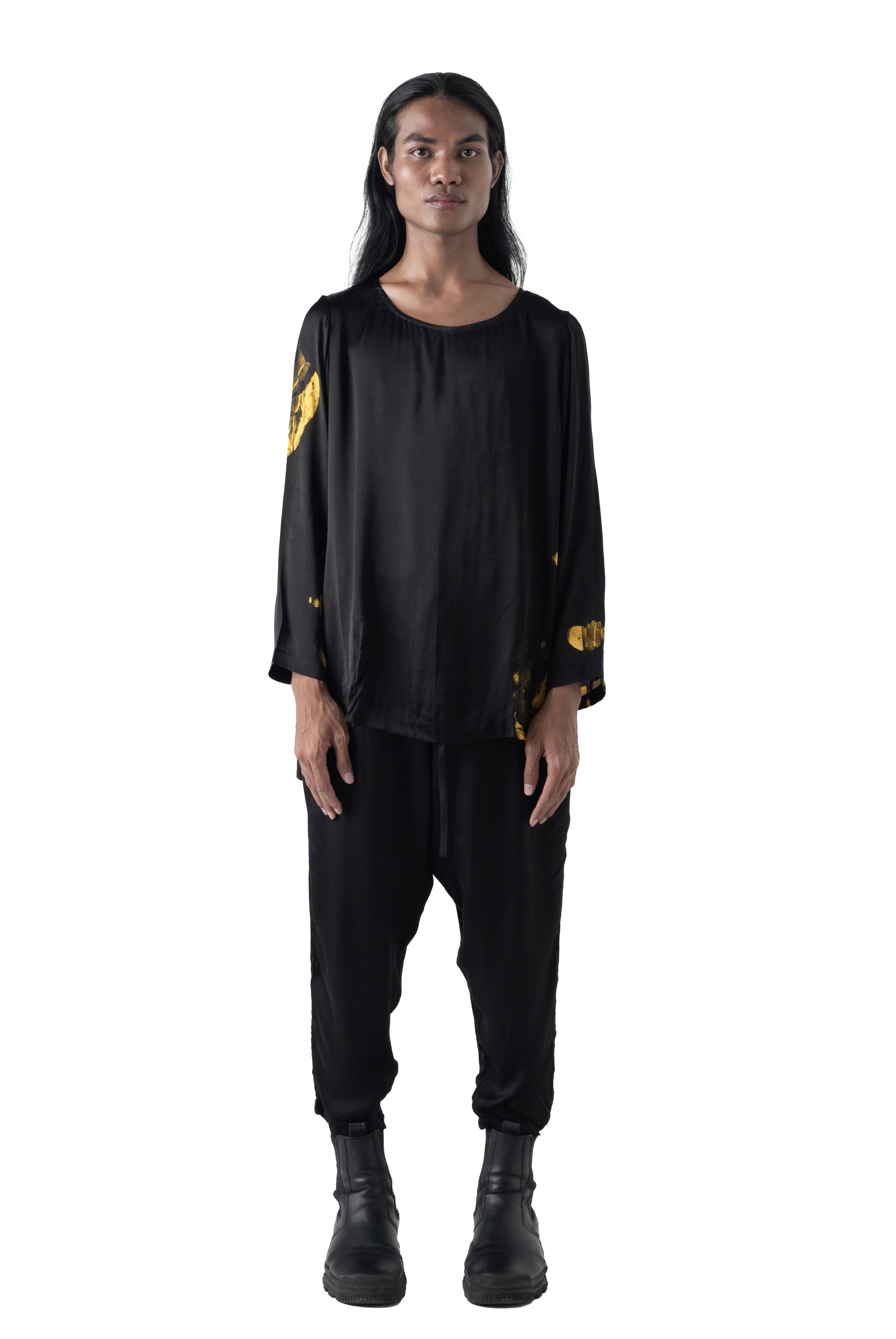 Lilly Top Batik Yellow