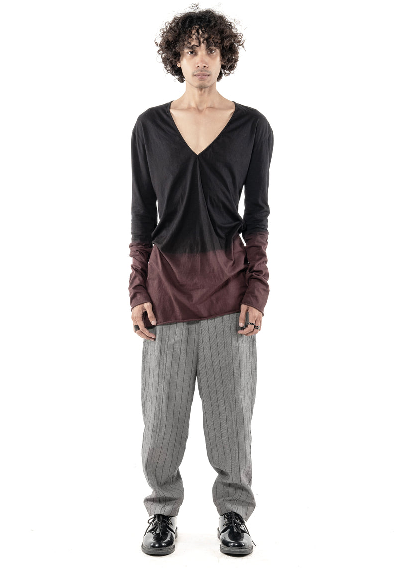 Moro V-Neck Ombre