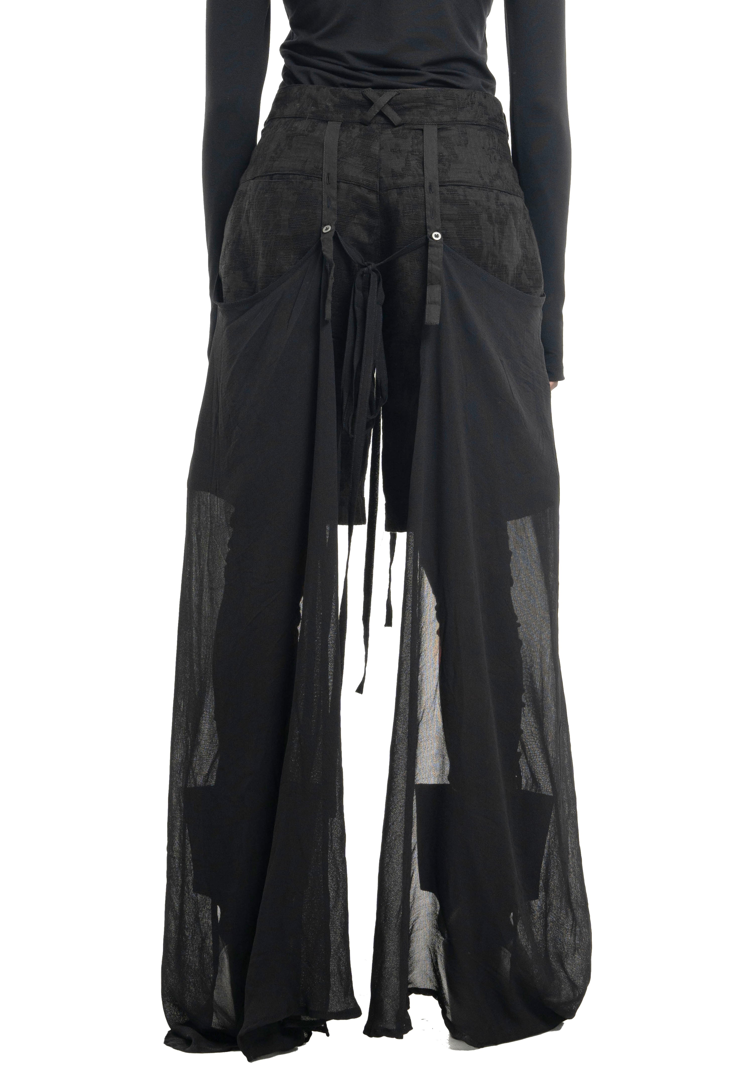 Nagusame Shorts with long layer