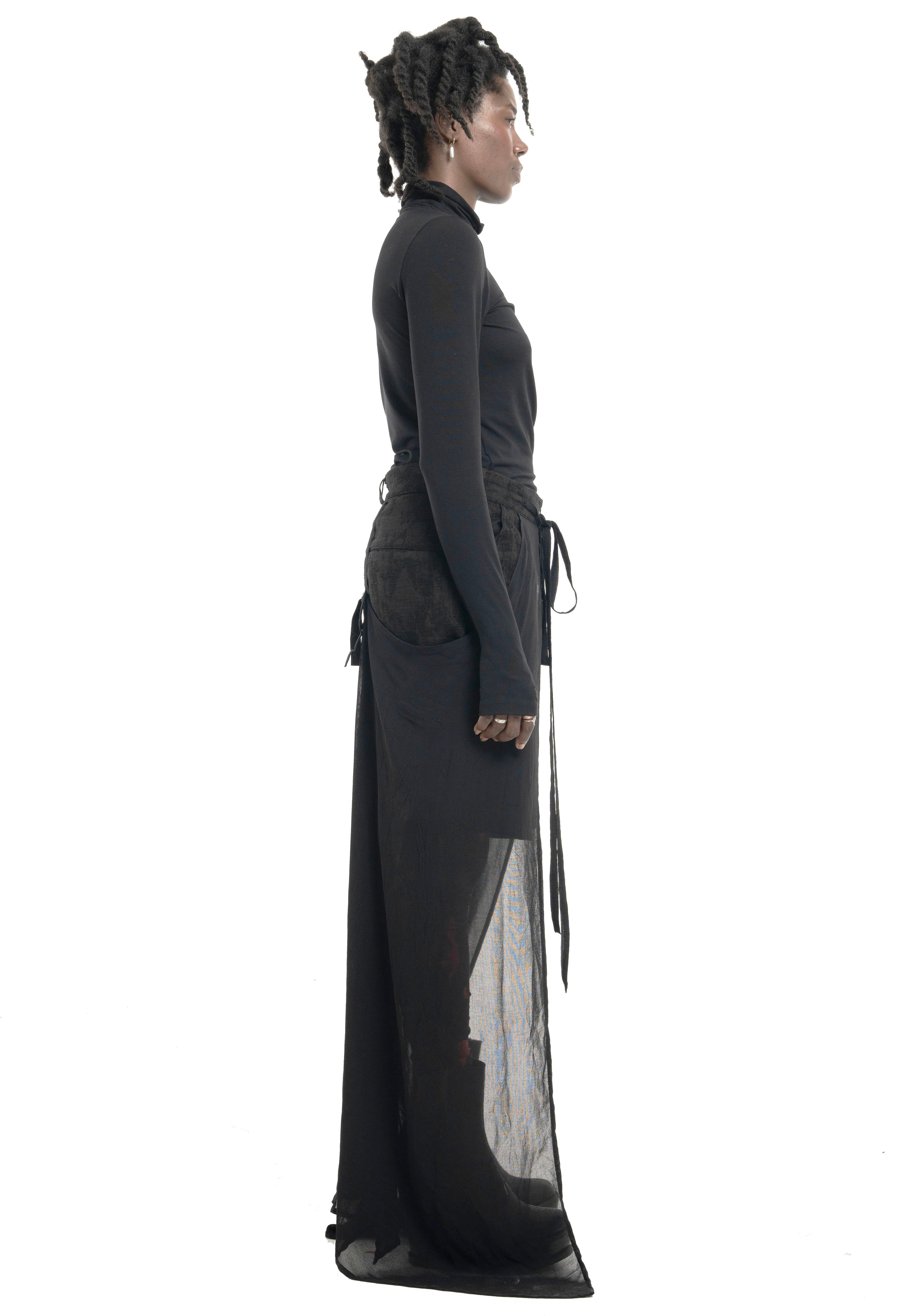 Nagusame Shorts with long layer