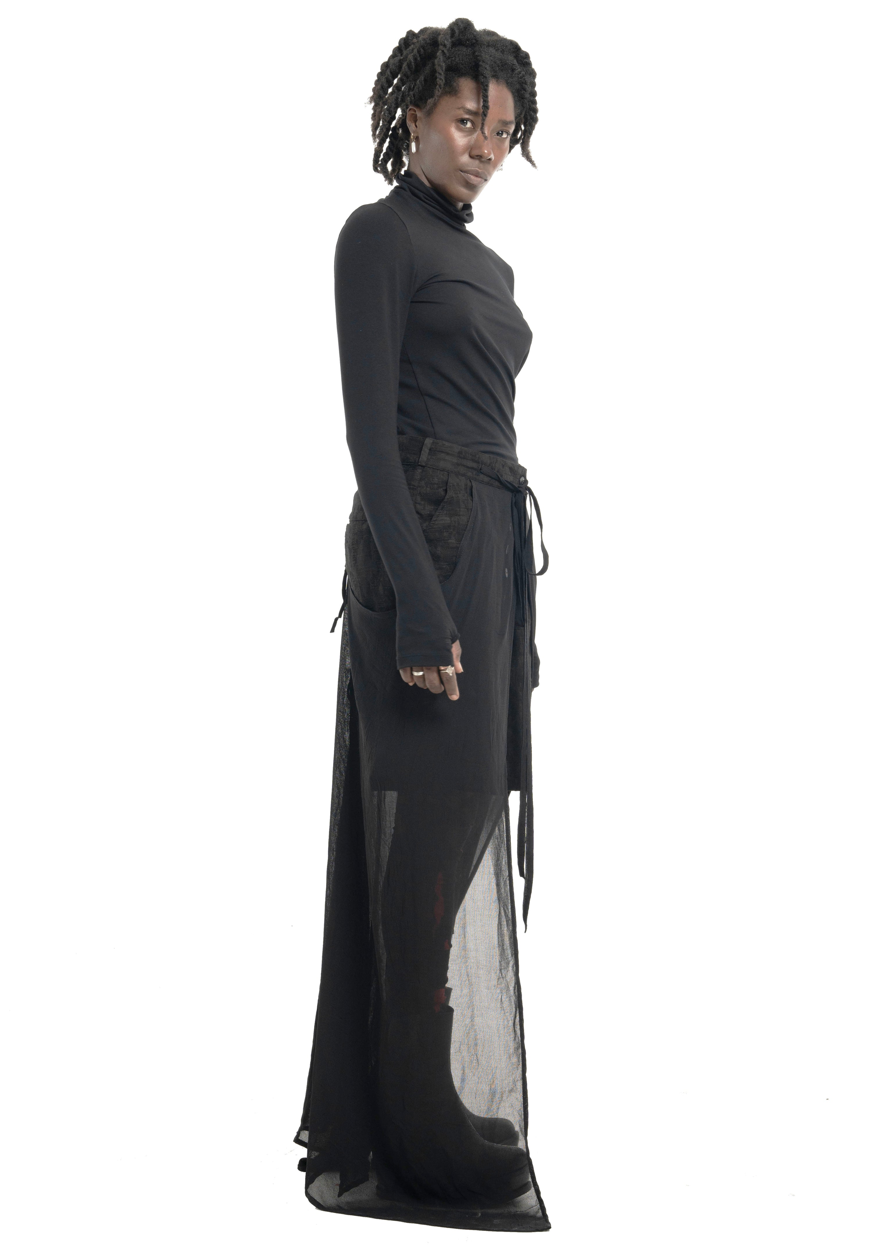 Nagusame Shorts with long layer