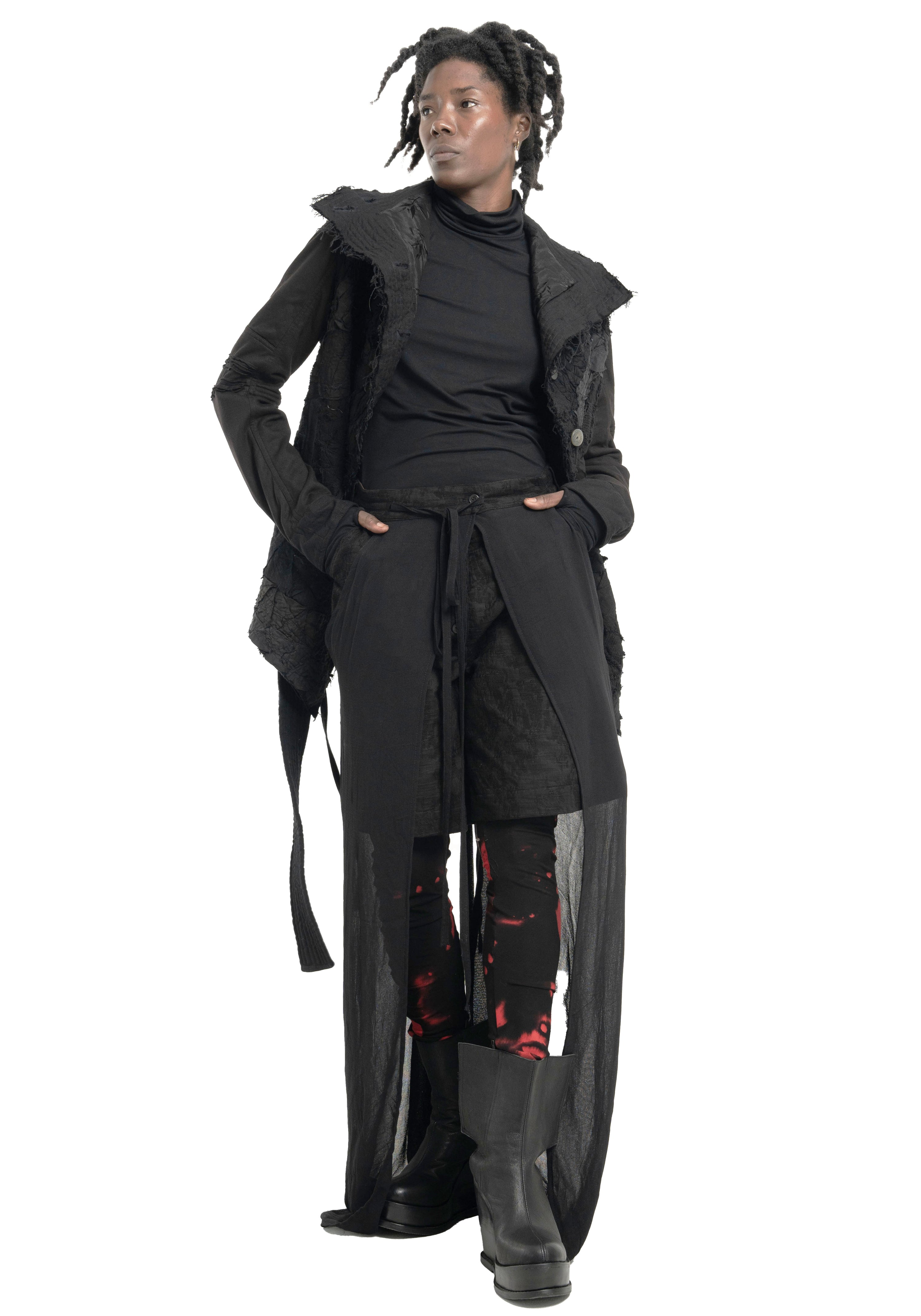 Nagusame Shorts with long layer