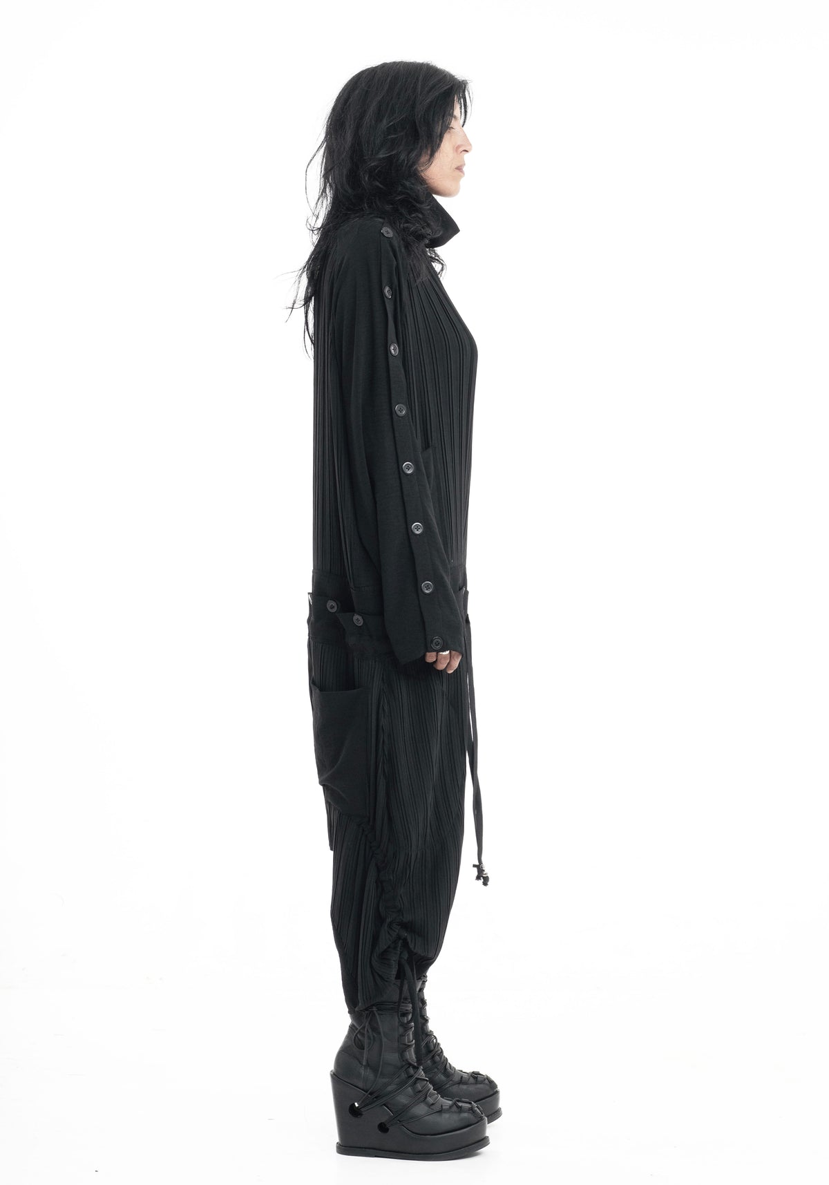 Plisket Jumpsuit