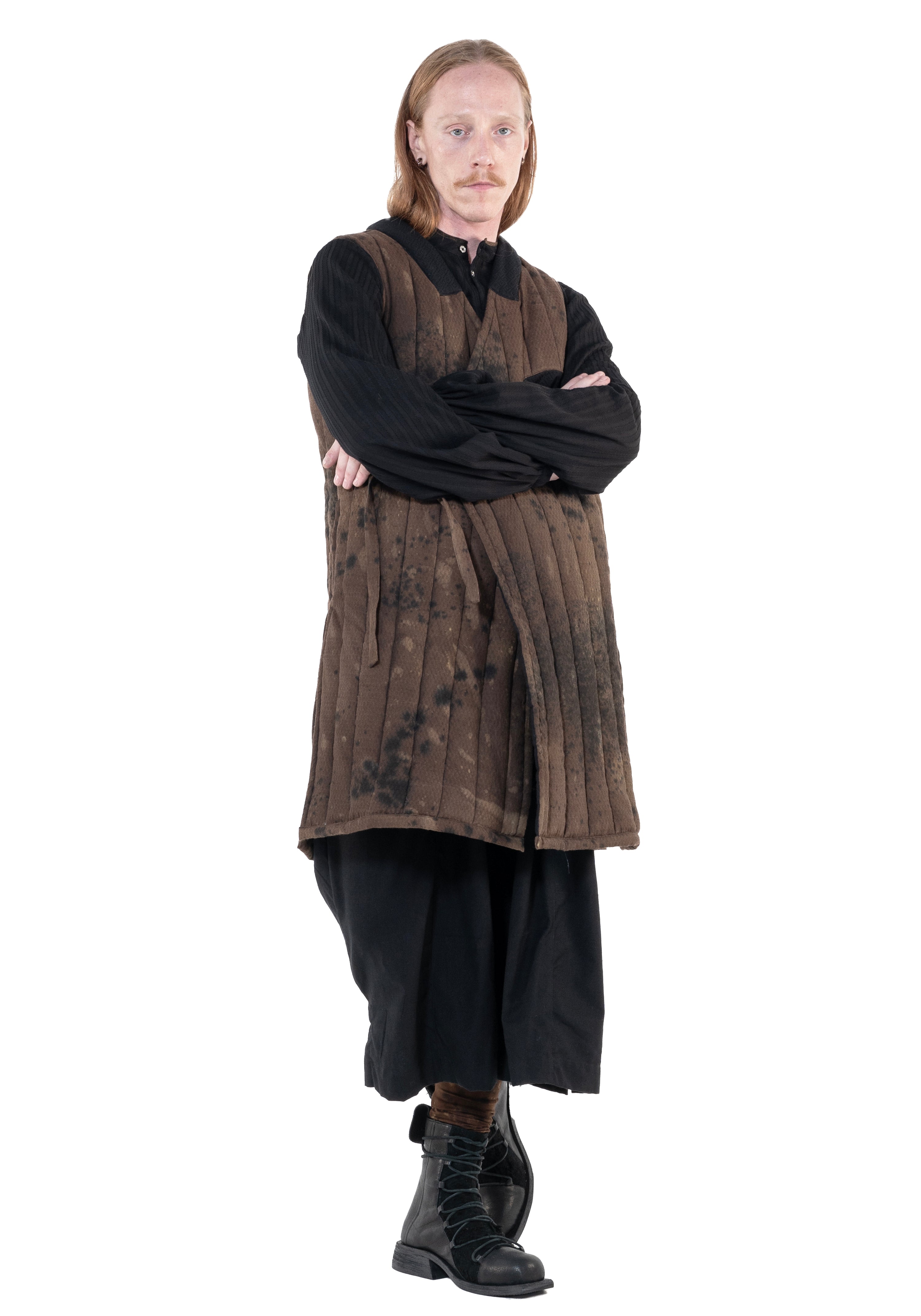 Puffer Vest Noda Brown