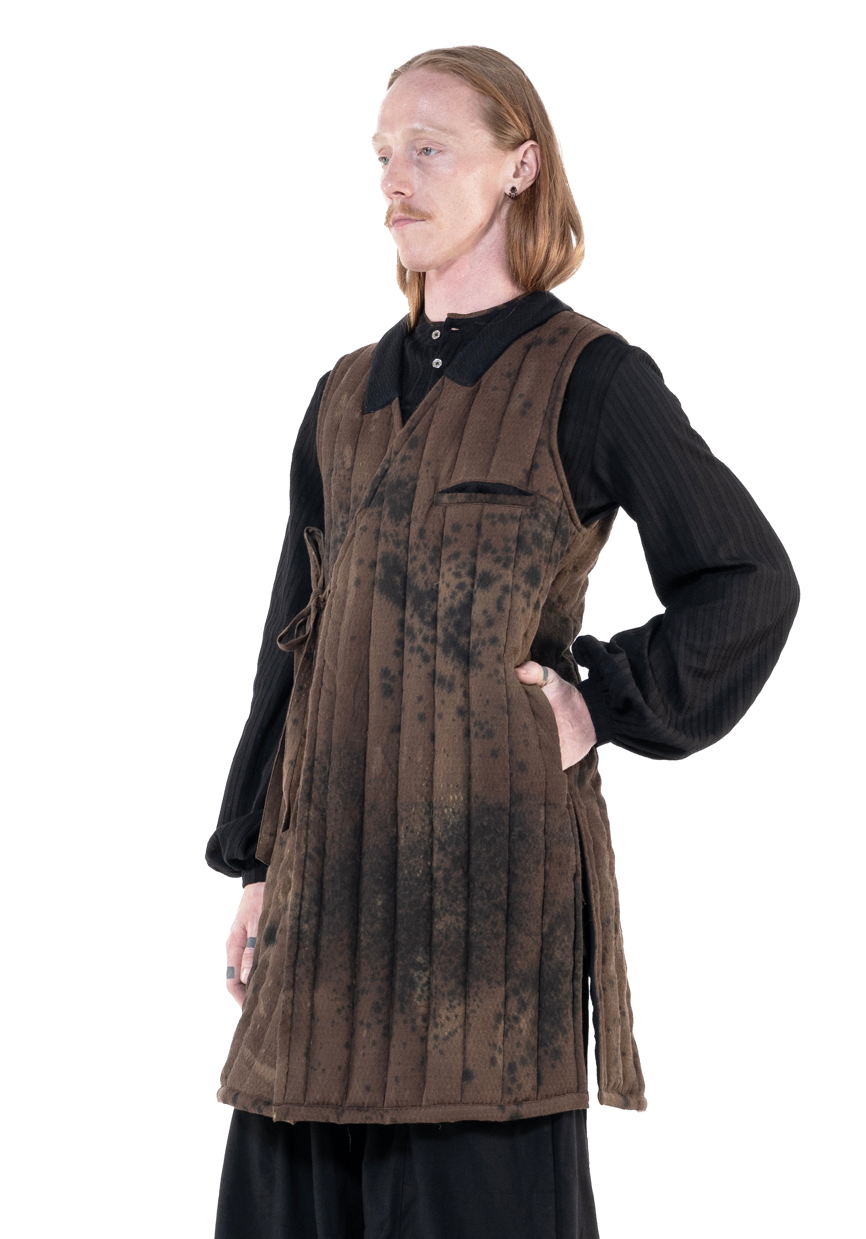 Puffer Vest Noda Brown