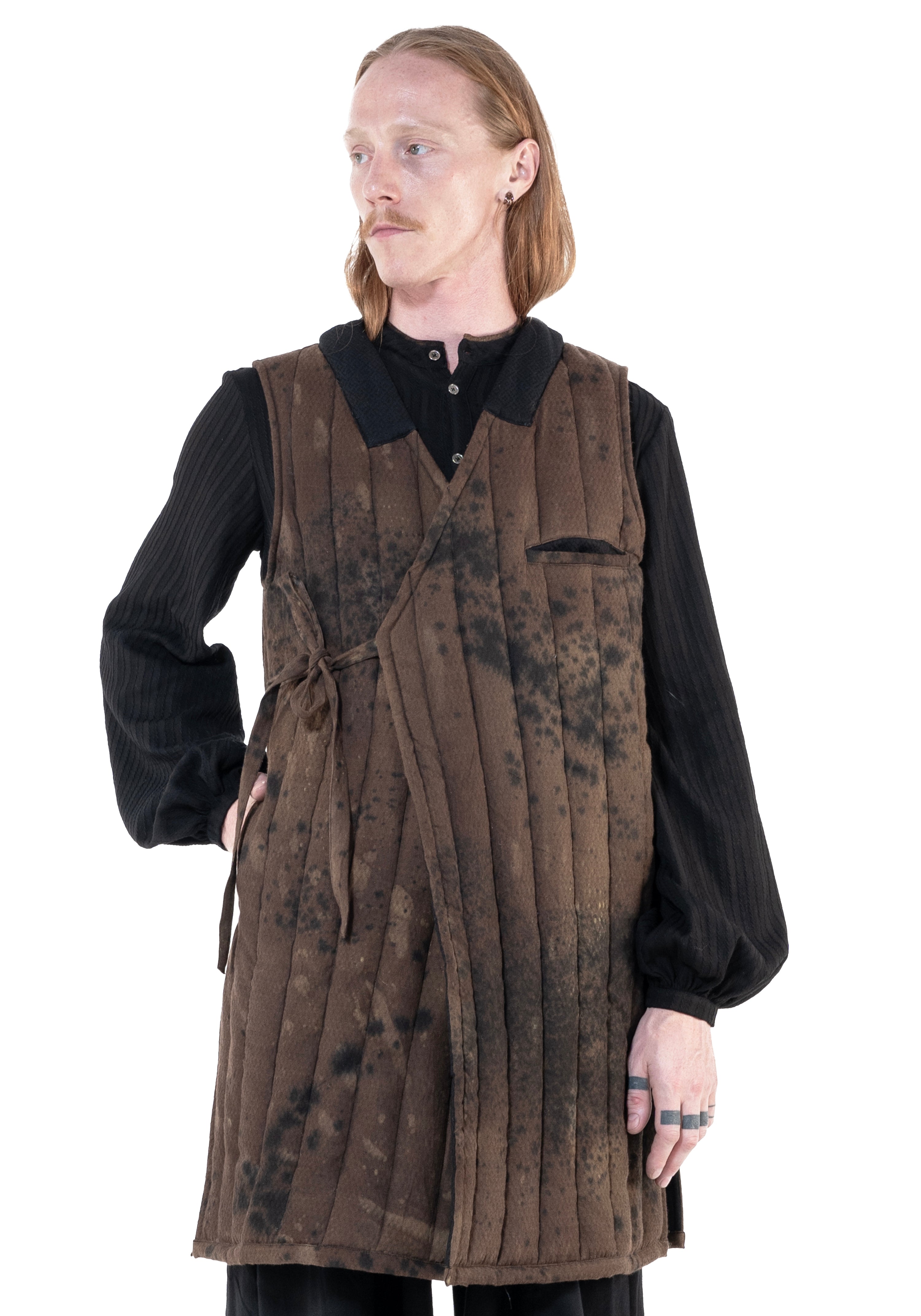 Puffer Vest Noda Brown