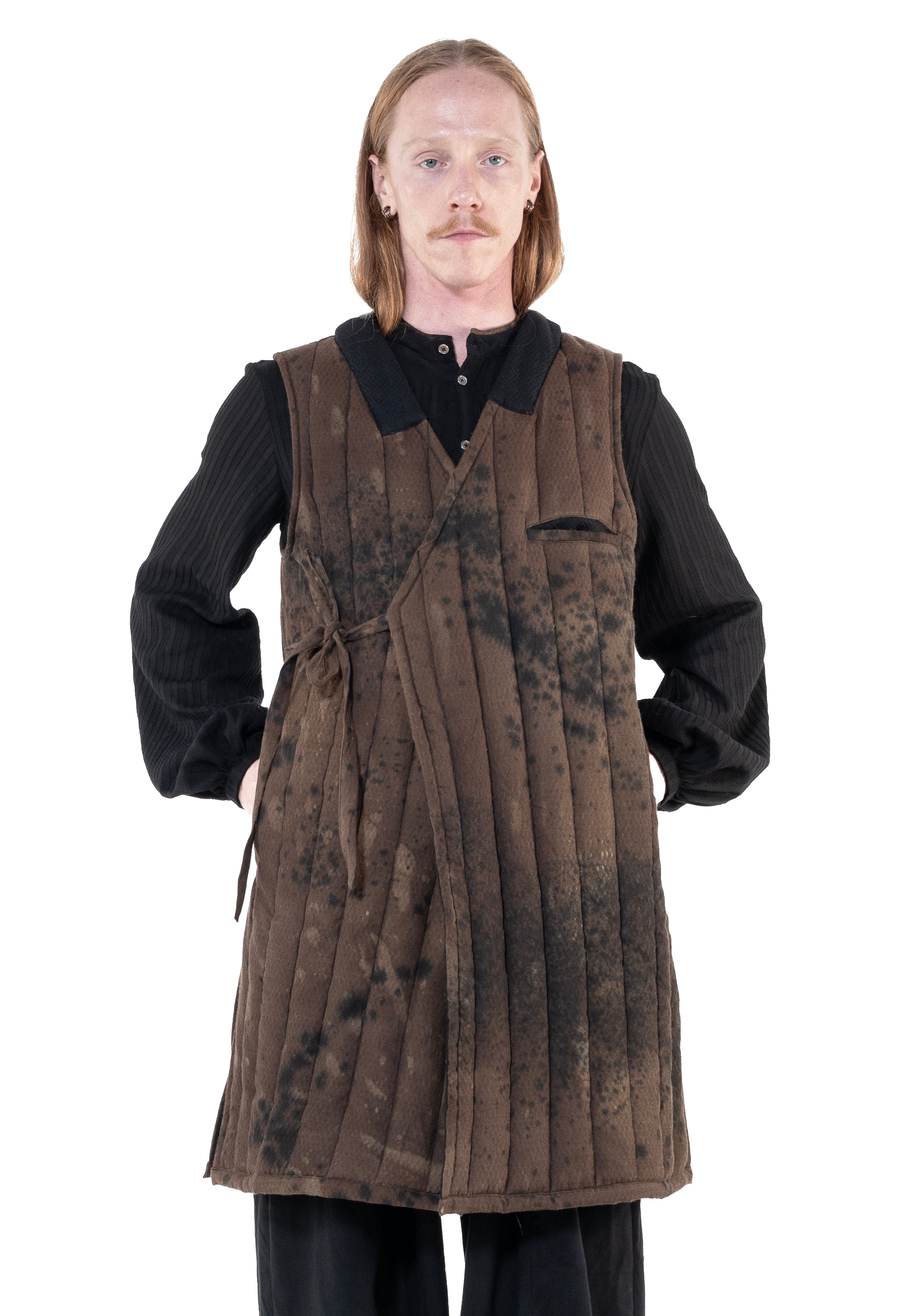 Puffer Vest Noda Brown