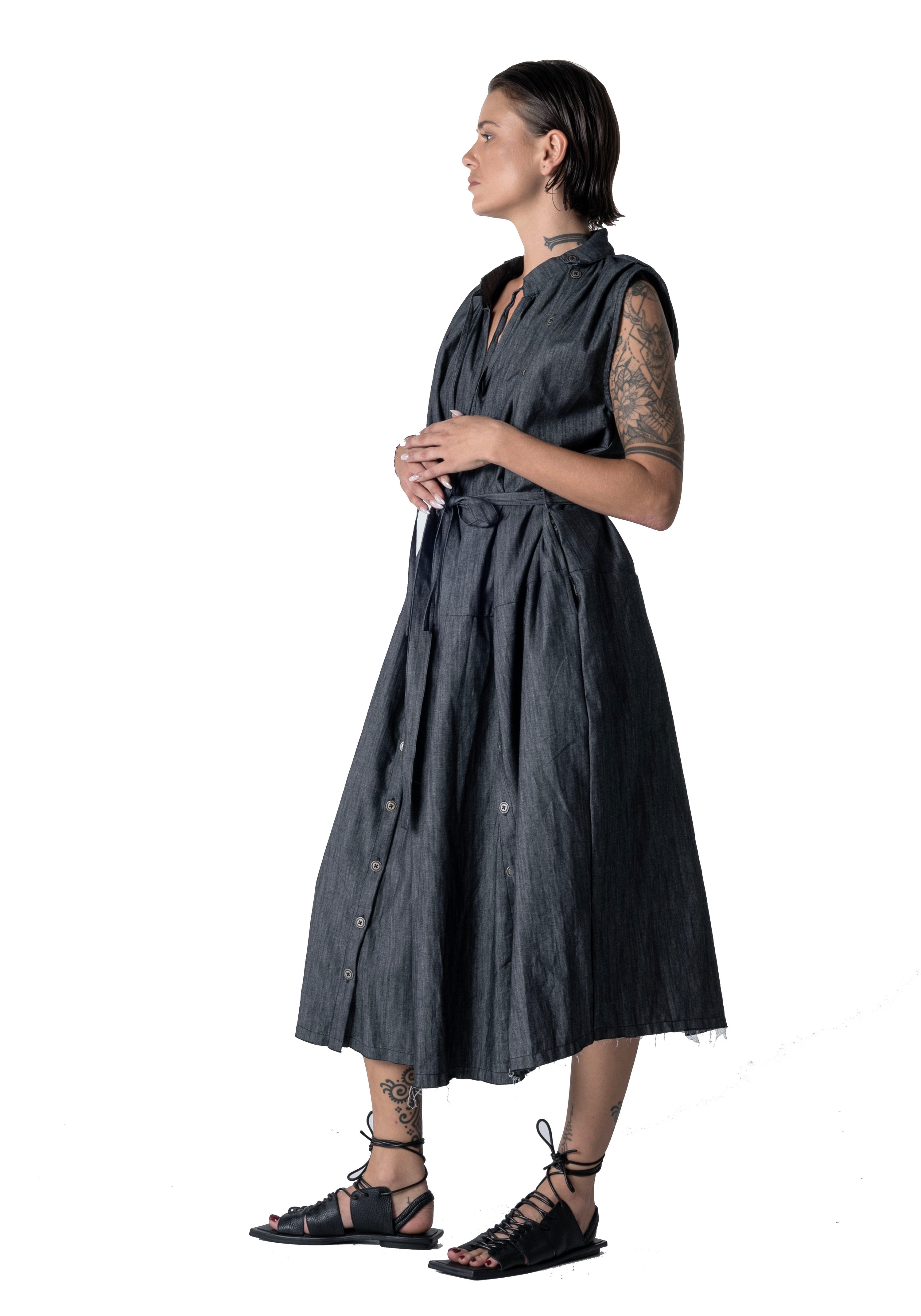 Raba Dress Light Denim