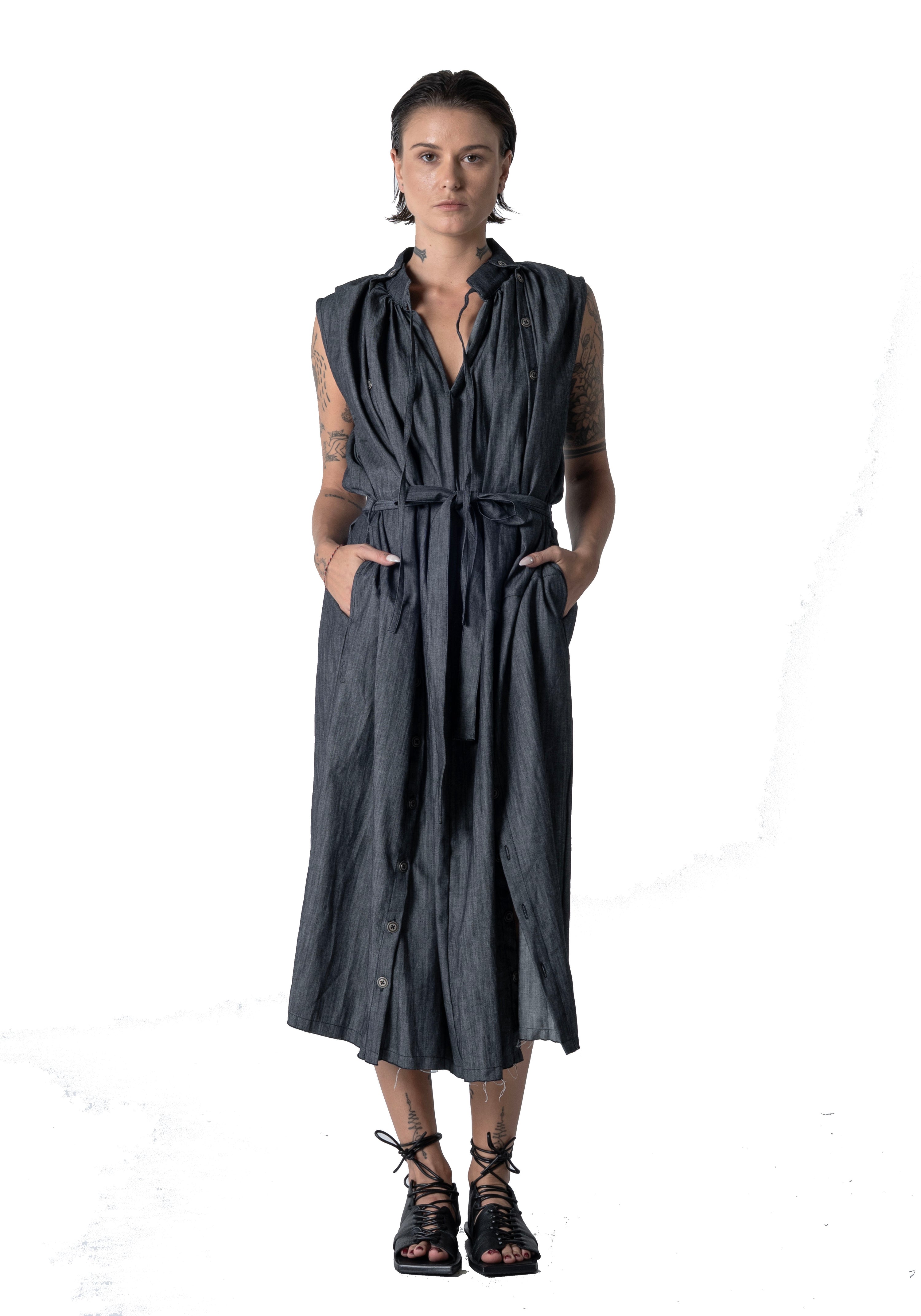 Raba Dress Light Denim
