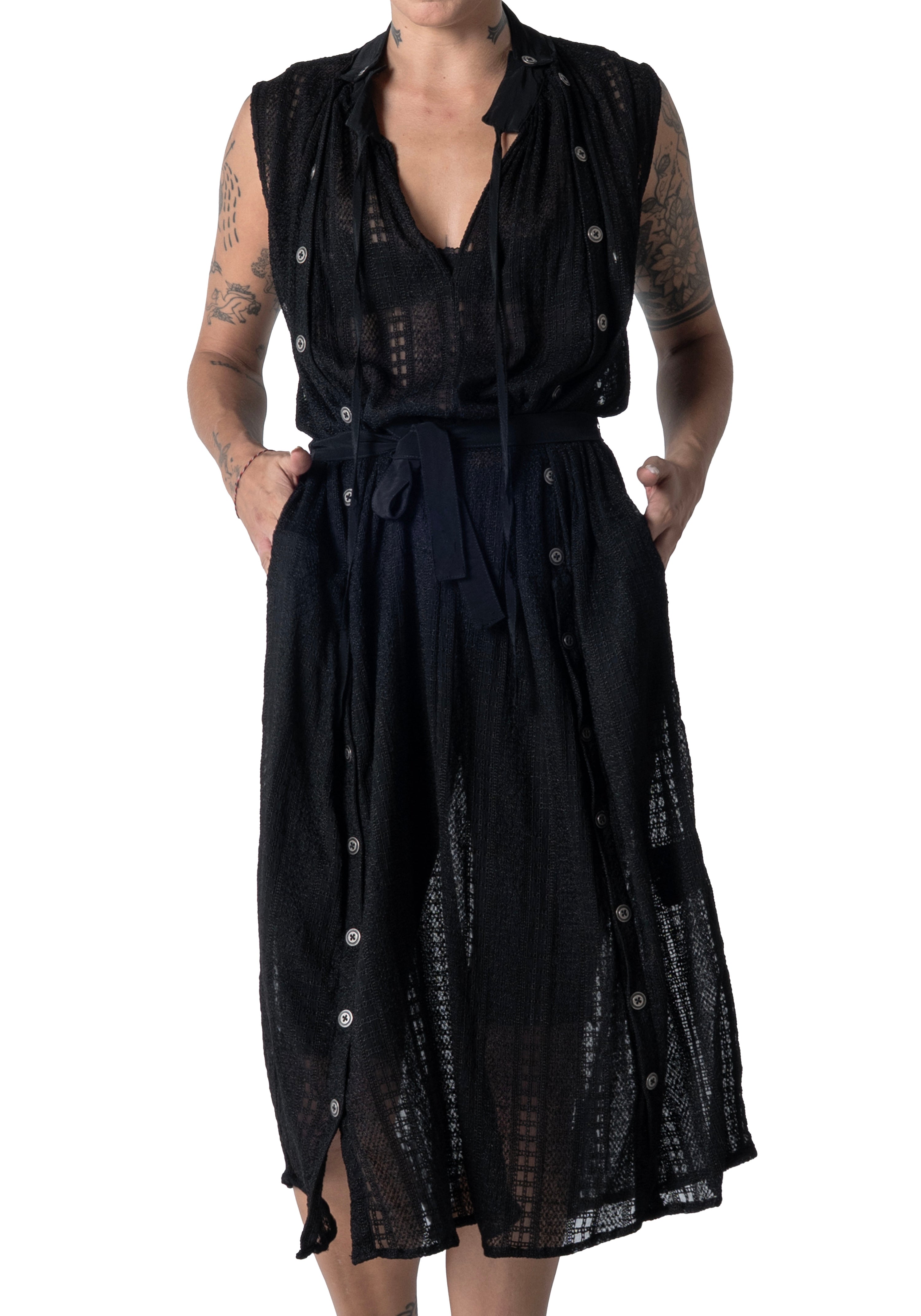 Raba Dress Silk Embroidery