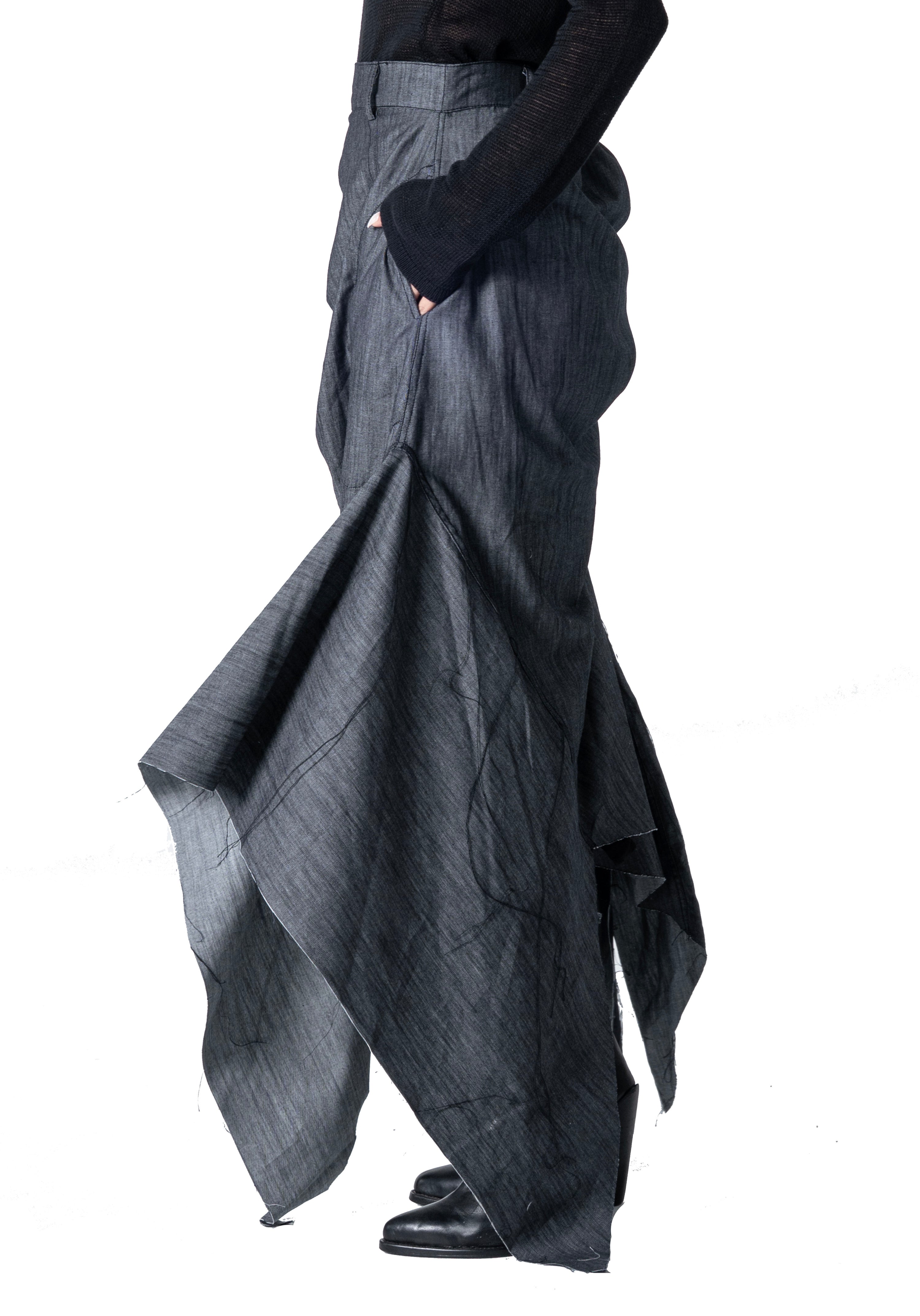 Sarnai skirt light denim