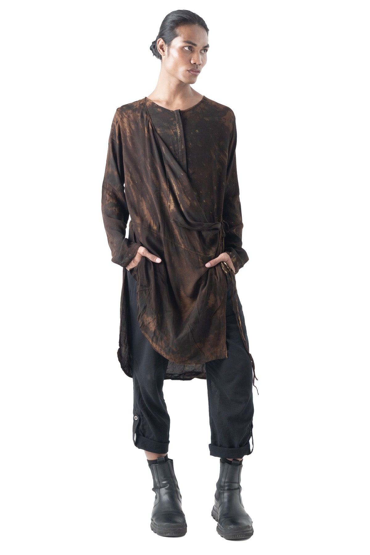 Sister Tunic Noda Coklat