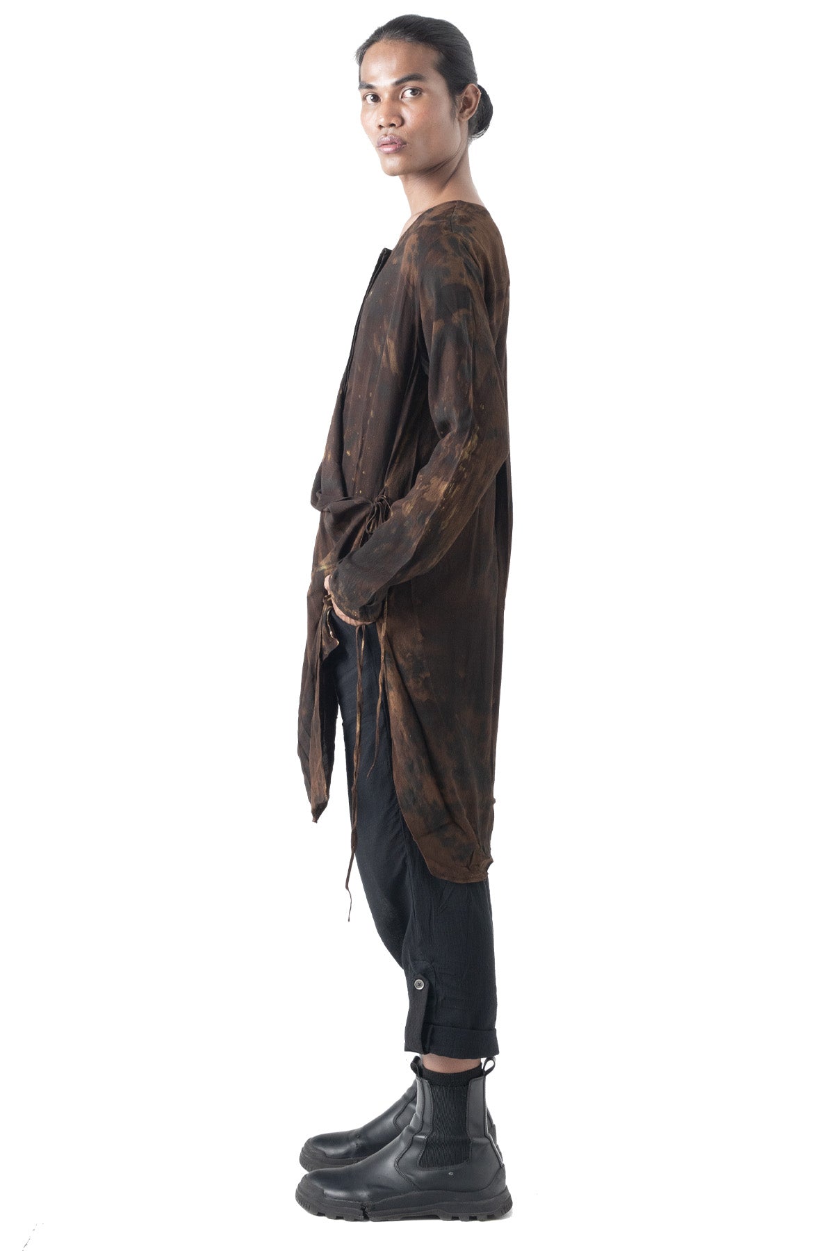 Sister Tunic Noda Coklat