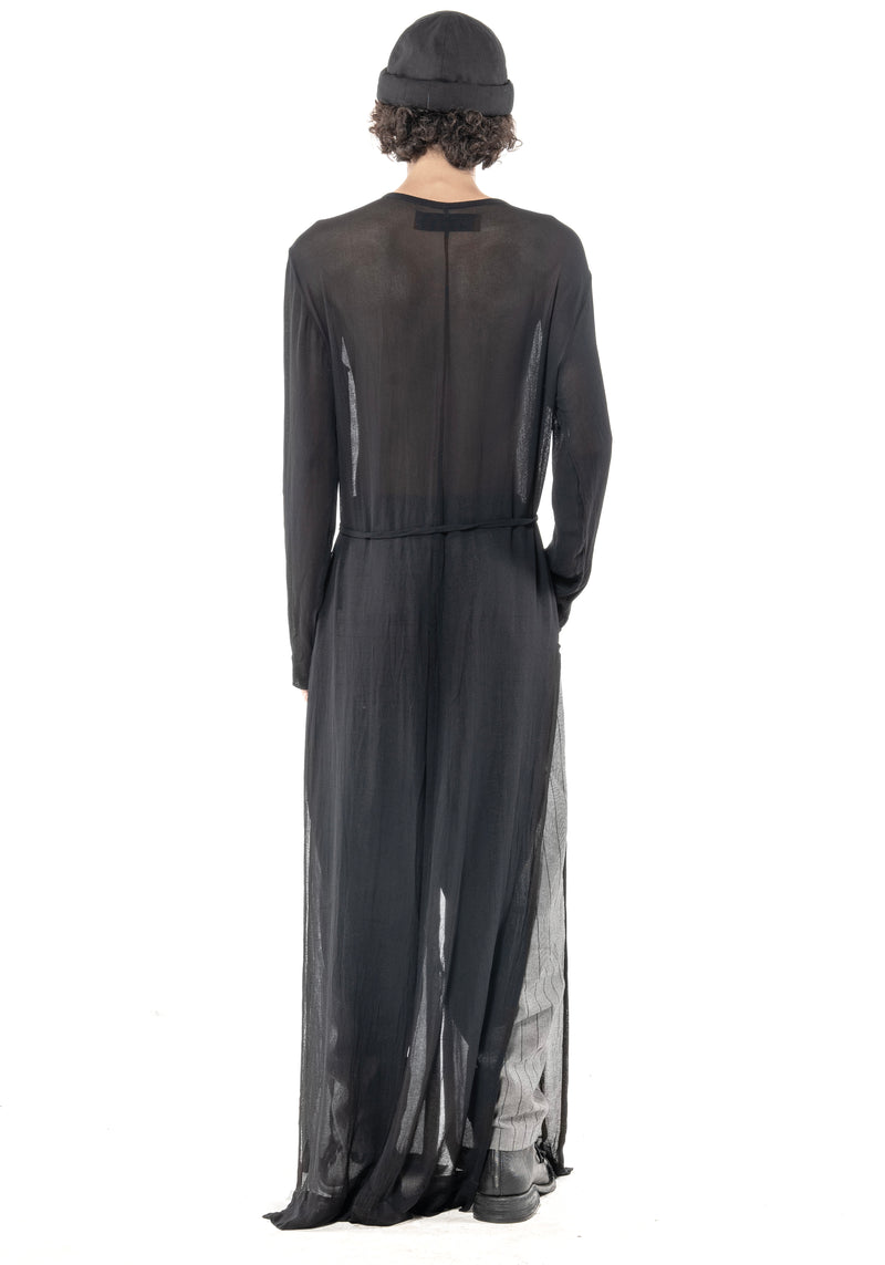 Slit Coat Sheer