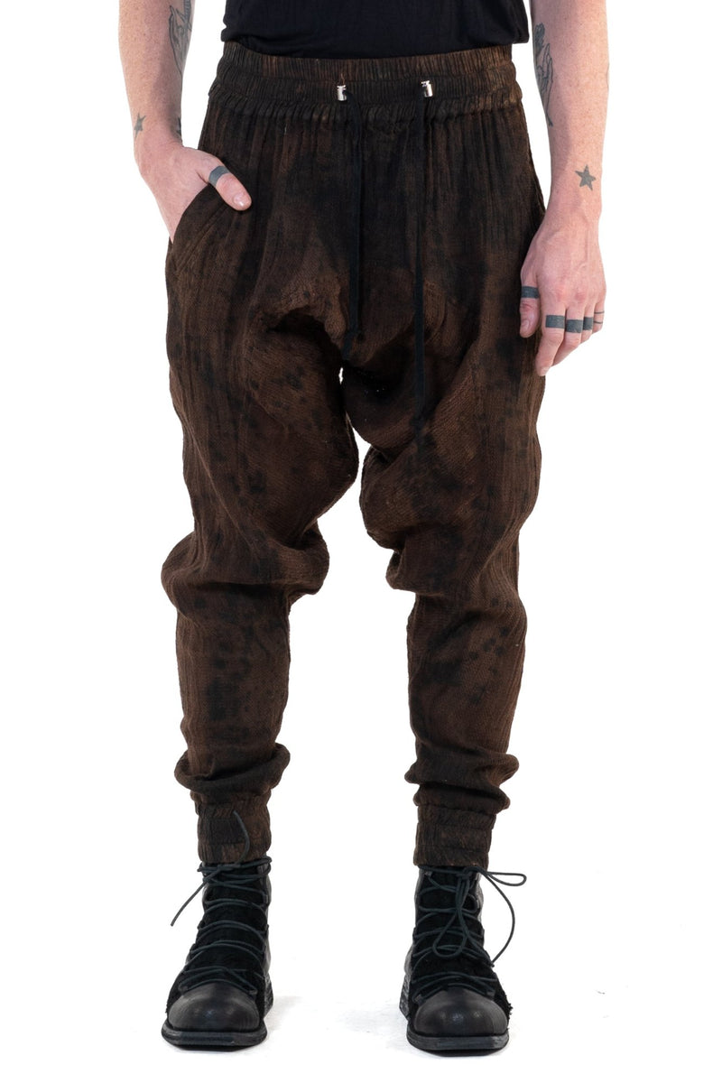 Aal Pants Kaku Noda Brown