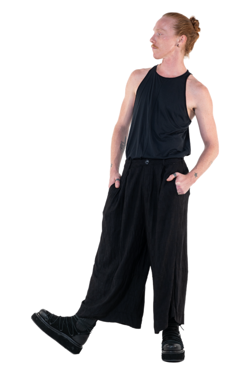 About Blank Culottes Black