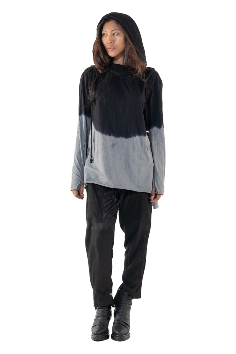 Bagamér Hooded Longsleeve Ombre Magnesium