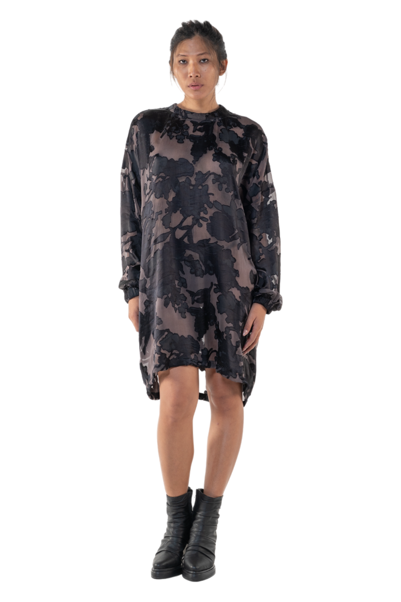 Cara Dress Silk Jacquard